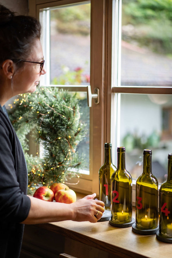 Der nachhaltige Adevntskranz - nadelt nicht und darf in die Spülmaschine