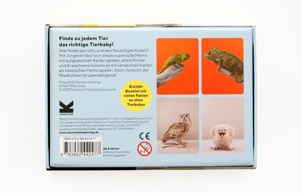 Klein & Groß Päärchen Spiel vom Laurence King Verlag