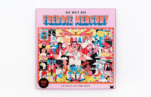 Eine Ikone zum Puzzlen Freddie Mercury 🎤 vom Laurence King Verlag