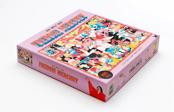 Eine Ikone zum Puzzlen Freddie Mercury 🎤 vom Laurence King Verlag