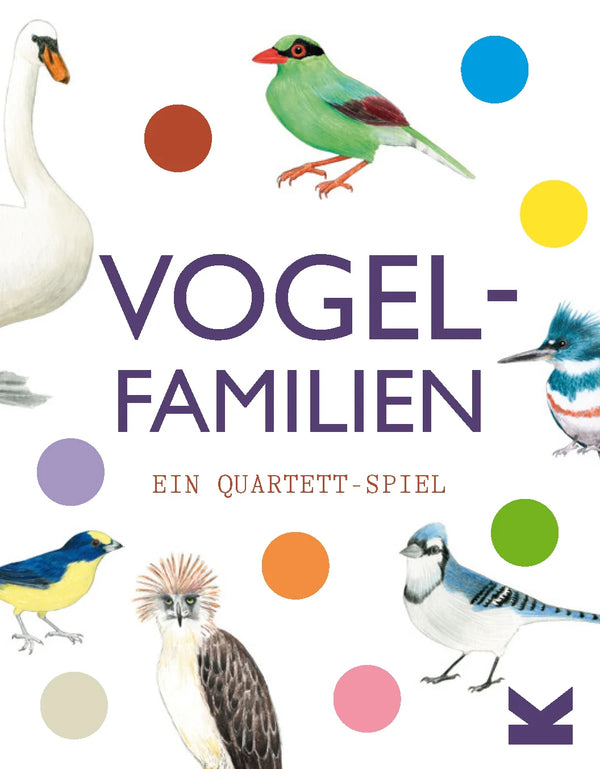 Vogel-Familien 🦅 Ein Quartett-Spiel 🦜vom Laurence King Verlag