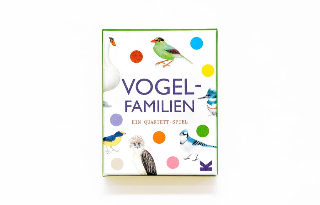 Vogel-Familien 🦅 Ein Quartett-Spiel 🦜vom Laurence King Verlag