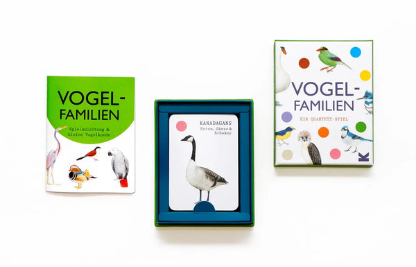 Vogel-Familien 🦅 Ein Quartett-Spiel 🦜vom Laurence King Verlag