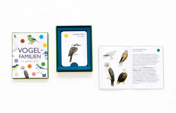 Vogel-Familien 🦅 Ein Quartett-Spiel 🦜vom Laurence King Verlag