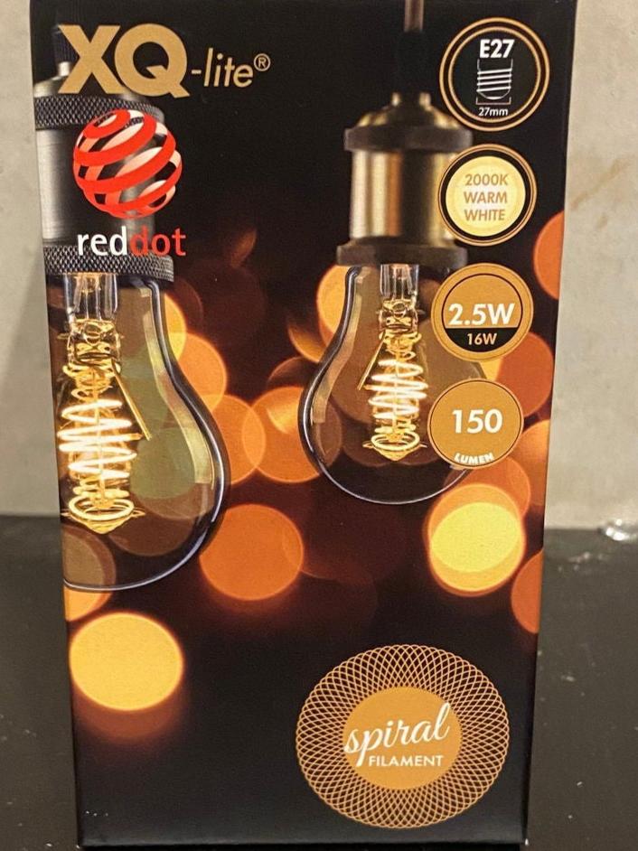Leuchtmittel LED Spiralfilament E27 Kugelform - MaBe®