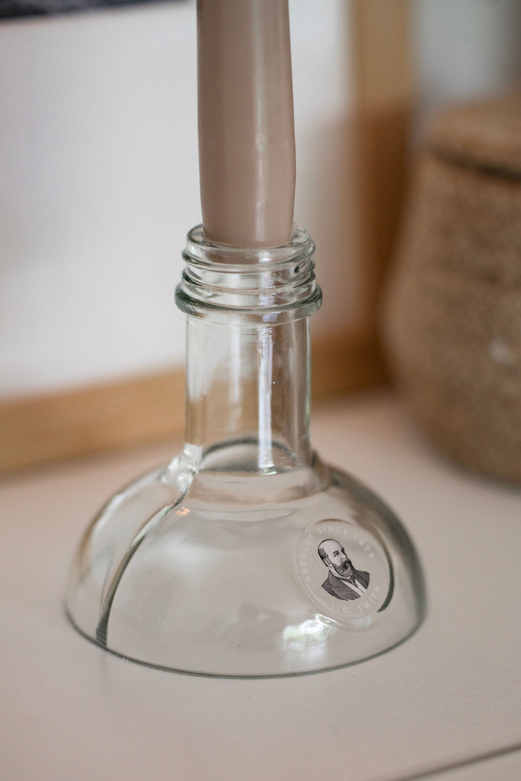 Absolut schöner Kerzenständer nicht nur für Upcycling Fans - ohne Kerze - MaBe®
