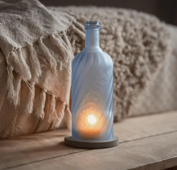 Absolut wunderbar 🩵 WINDLICHT - hellblaue Sonderedition - soft color