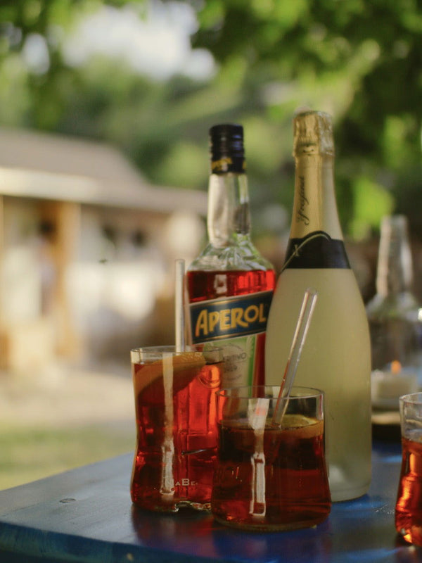 Aperol Glas UPCYCLING - Das echte & nachhaltige Aperol Glas 1 Stück - MaBe®