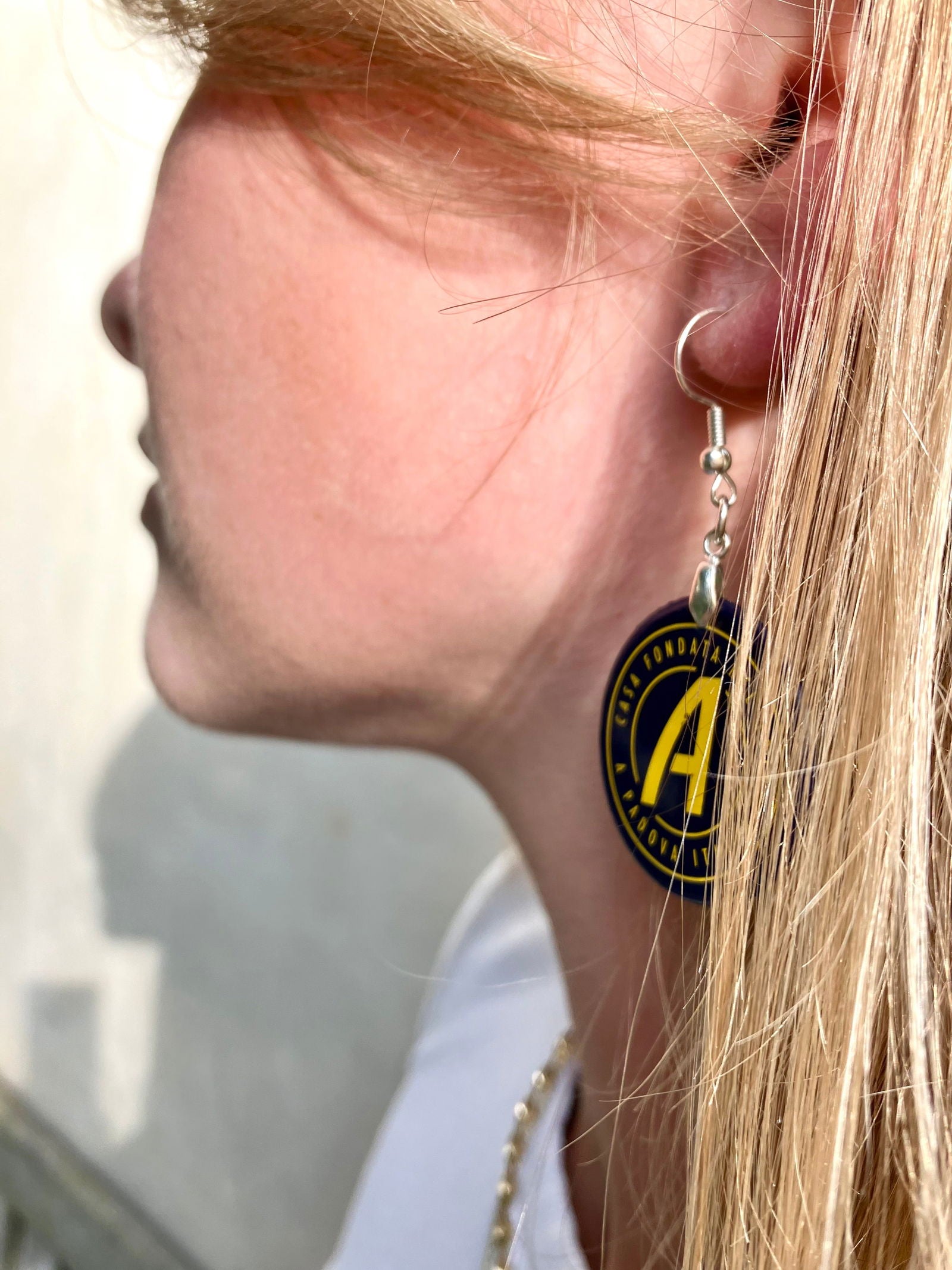 Aperol Ohrring - Hänger - witziges Upcycling aus der Verschlusskappe - MaBe®