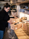 Aschenbecher  transparent UPCYCLING aus der Sekt Flasche - MaBe®