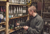 Aschenbecher  transparent UPCYCLING aus der Sekt Flasche - MaBe®