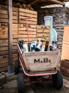 Aschenbecher  transparent UPCYCLING aus der Sekt Flasche - MaBe®
