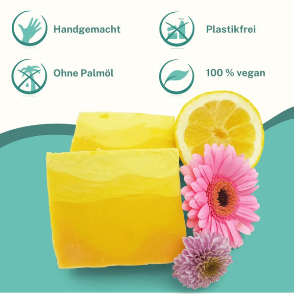 Tequila Sunrise 🌅 Seife  von der Kleinen Auszeit Manufaktur aus Seligenstadt