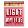 ARCHIVIST GALLERY Streichhölzer - Light My Fire