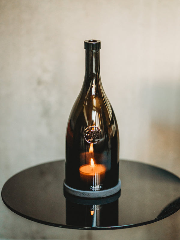 Magnum in edel & leuchtend - Magnum Sektflasche mit dem V