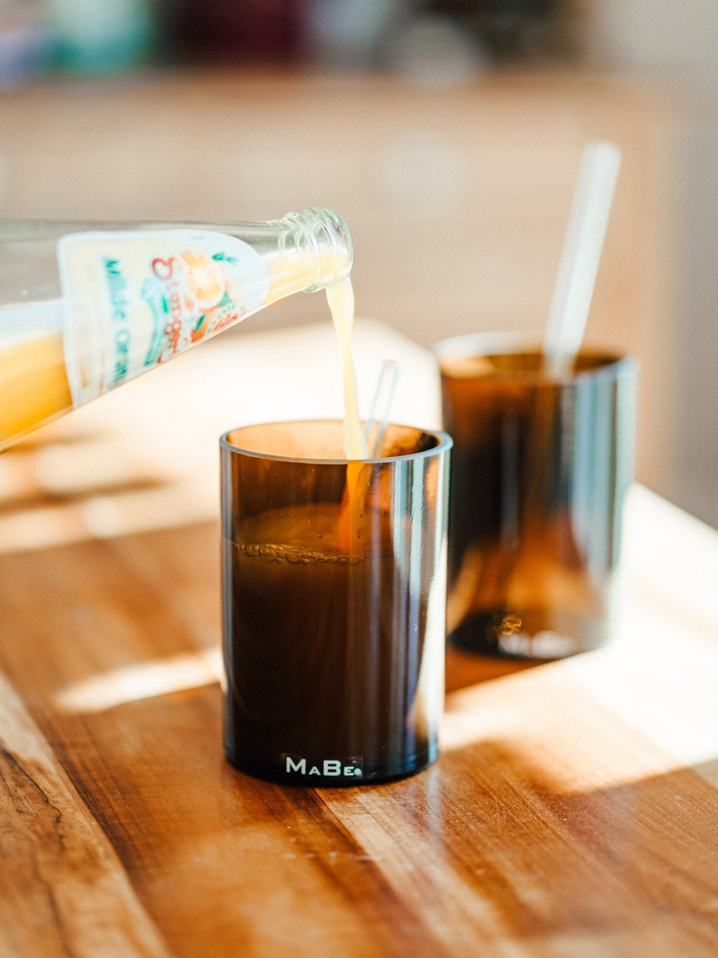 Becher oder Glas egal ob für Wasser, Kakao oder Gin
