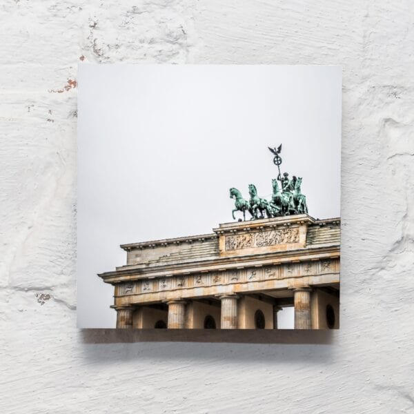 Berlin - Brandenburger Tor - Fotoquadrat von KILA - MaBe®