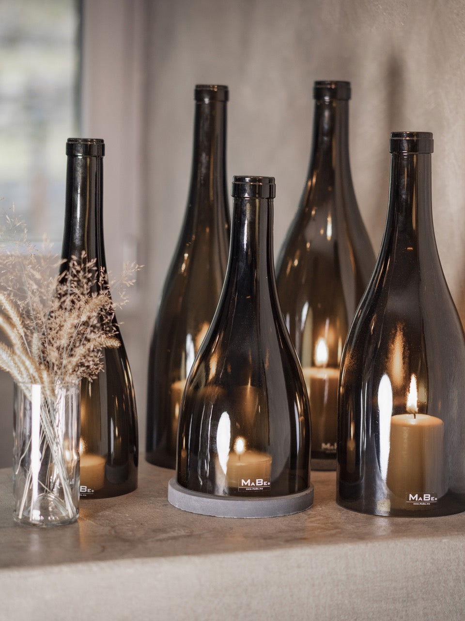 Big Bottle TischLampe (40cm) 3 l Wein - MaBe®