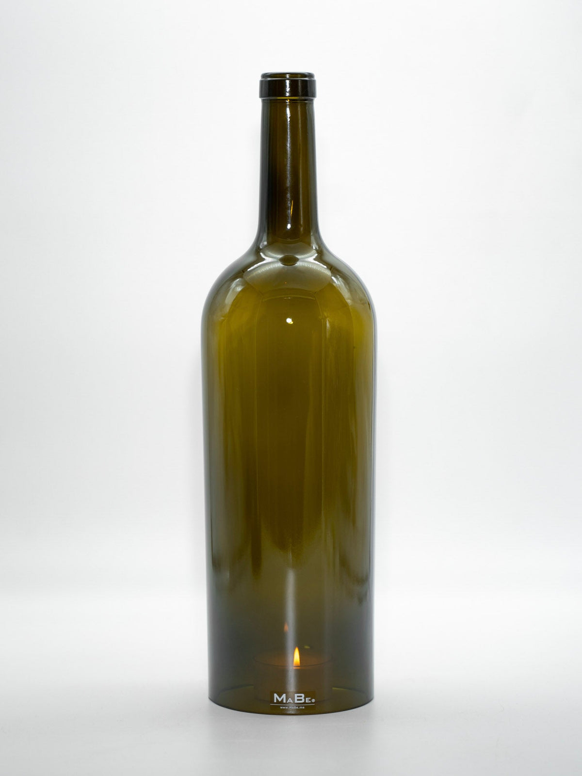 BigBottle Windlicht (40cm) 3 l Bordeaux Wein - MaBe®