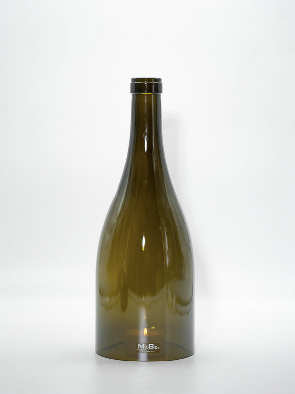 BigBottle Windlicht Burgunder (35cm) 3 l Wein - MaBe®