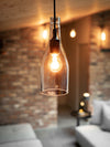 Big Bottle Pendelleuchte 3 l Weinbrand (30cm hoch) - MaBe®