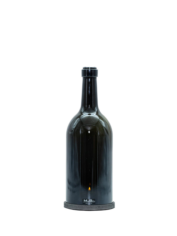 Big Bottle Windlicht Bordeaux (35cm) - edel & nachhaltig - Geschenkidee ? - MaBe®