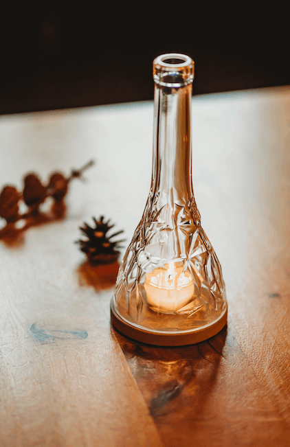 Besonderes Windlicht 💛 mit Stil & Struktur