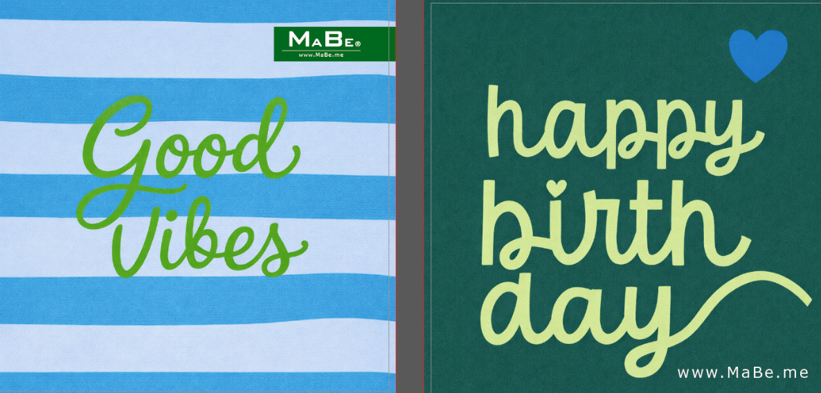 Witzige Untersetzer 😀 als Gruß 🩷 oder statt Postkarte 🥕