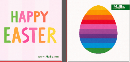 Witzige Untersetzer 😀 als Gruß 🩷 oder statt Postkarte 🥕