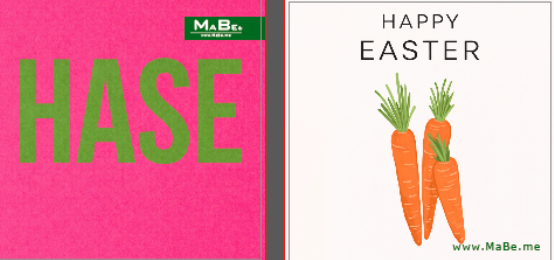 Witzige Untersetzer 😀 als Gruß 🩷 oder statt Postkarte 🥕