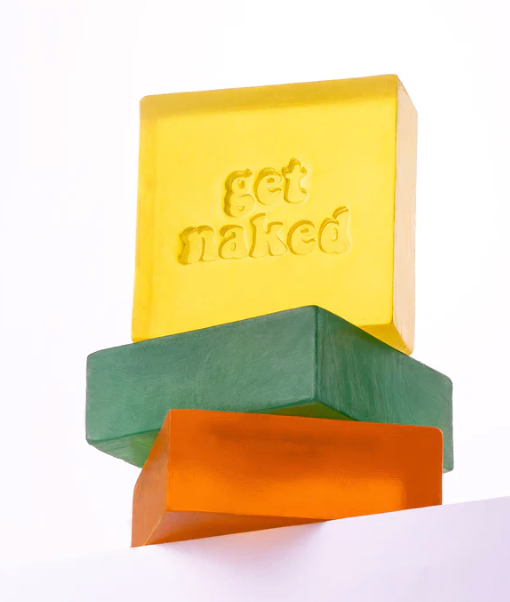 Get naked 🍋 der Frische Kick 💛 Design Glycerinseife  - dearsoap