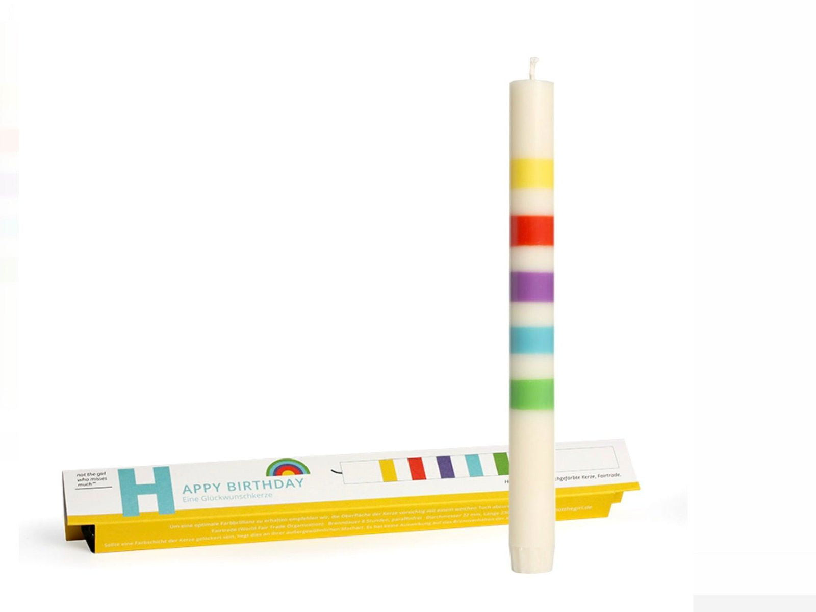 Birthday Kerze von notthegirl aus HH - Konfetti marsch ! - MaBe®