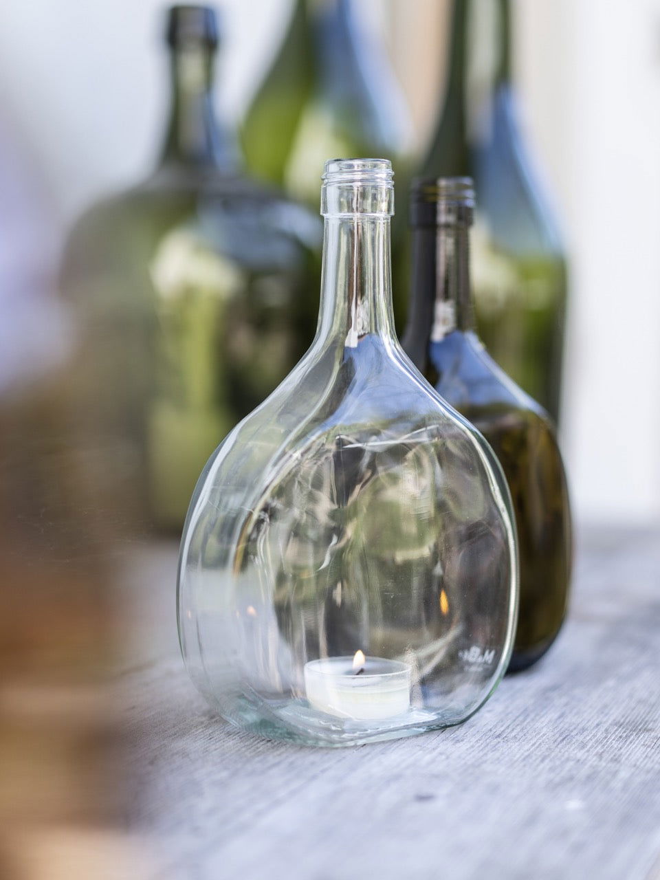 WINDLICHT - Danish Design - aus dem Bocksbeutel in transparent - MaBe®