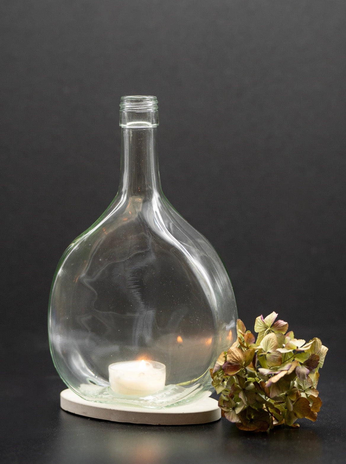 WINDLICHT - Danish Design - aus dem Bocksbeutel in transparent - MaBe®
