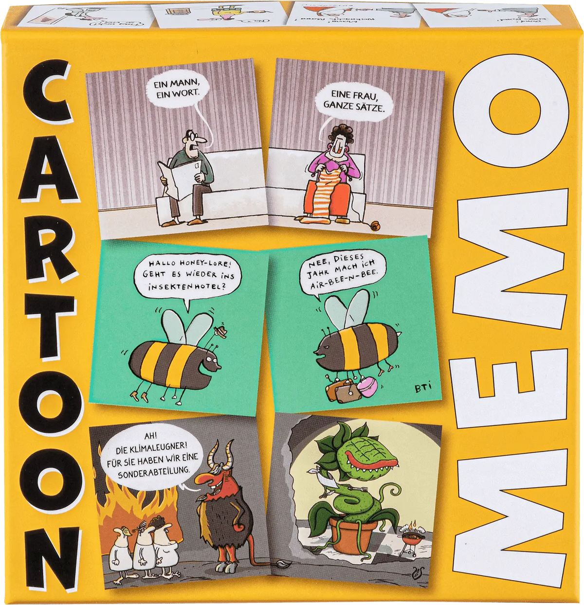 Cartoon Memo - Memorie von Inkognito - MaBe®