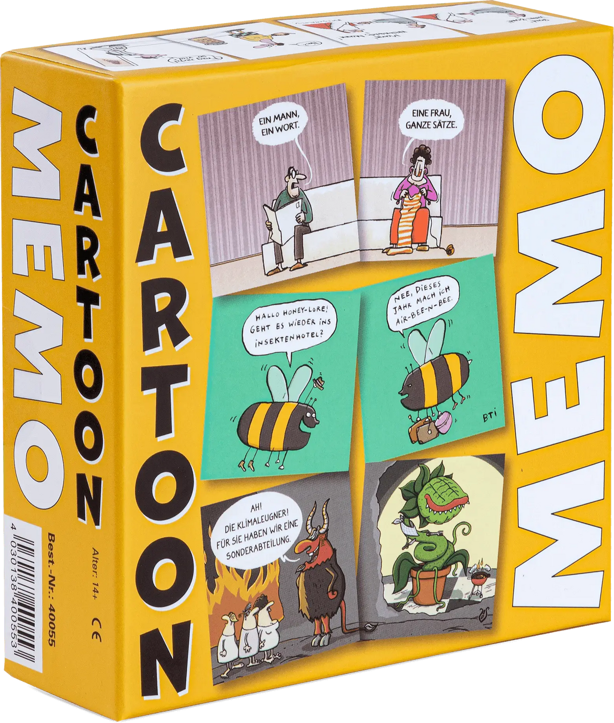 Cartoon Memo - Memorie von Inkognito - MaBe®