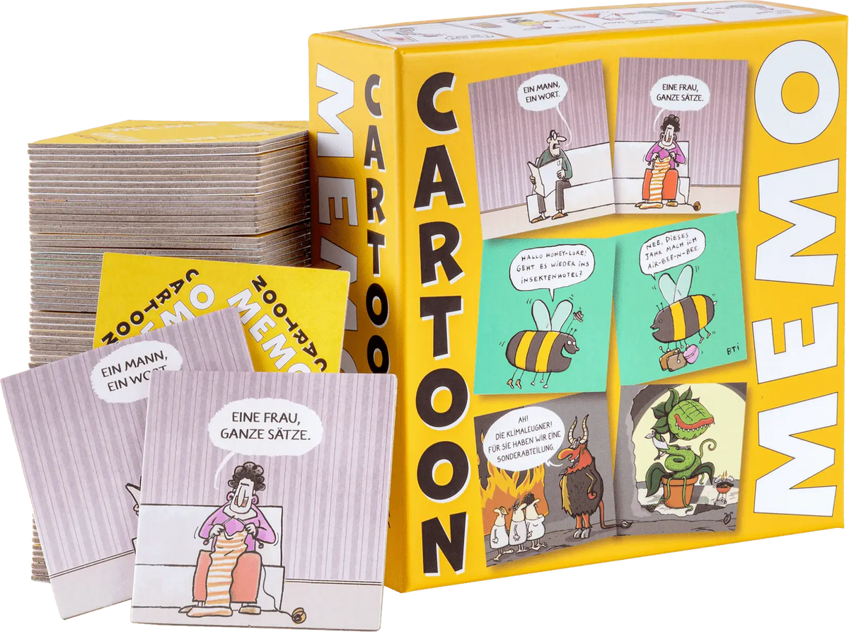 Cartoon Memo - Memorie von Inkognito - MaBe®