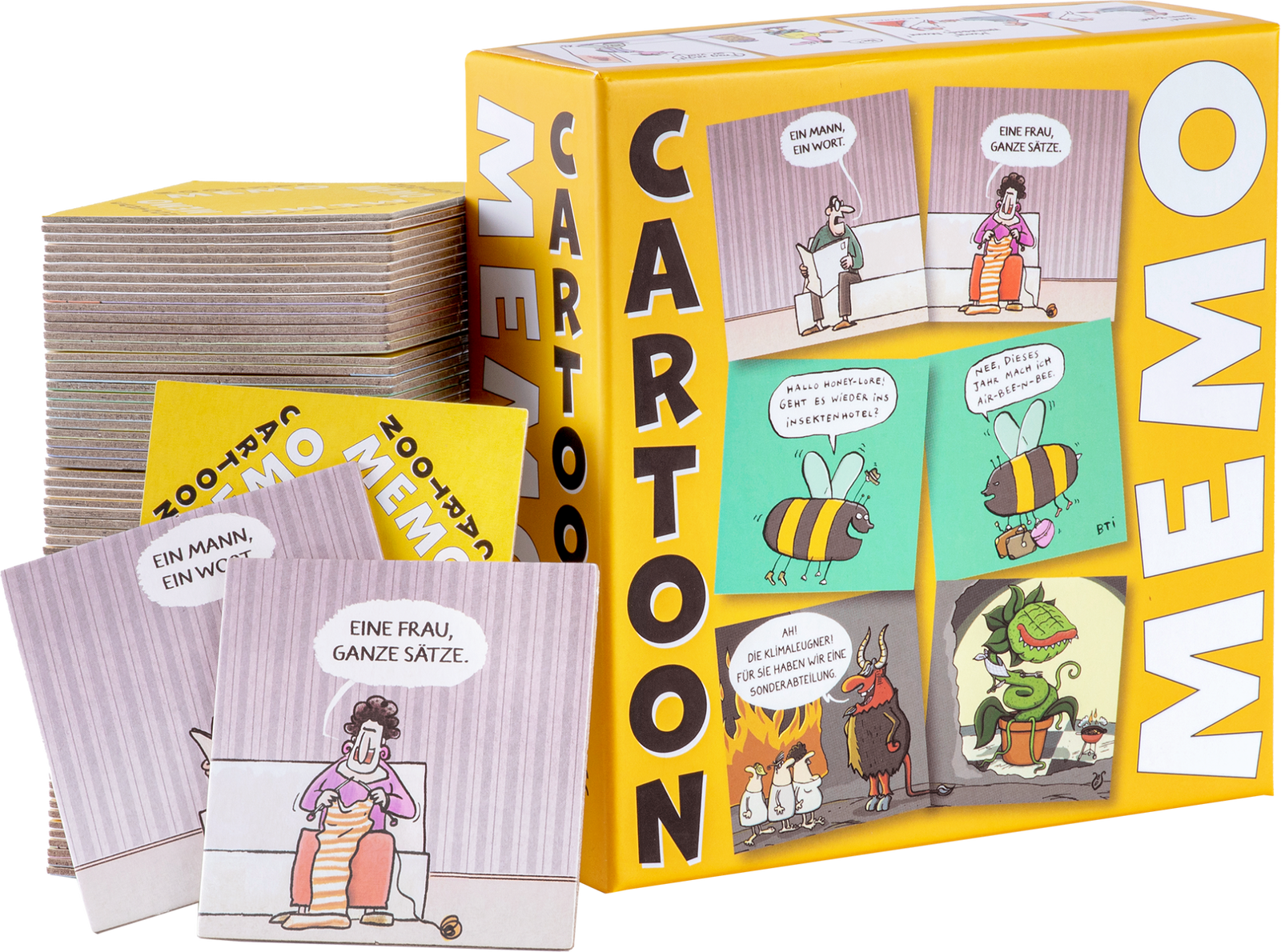 Cartoon Memo - Memorie von Inkognito - MaBe®