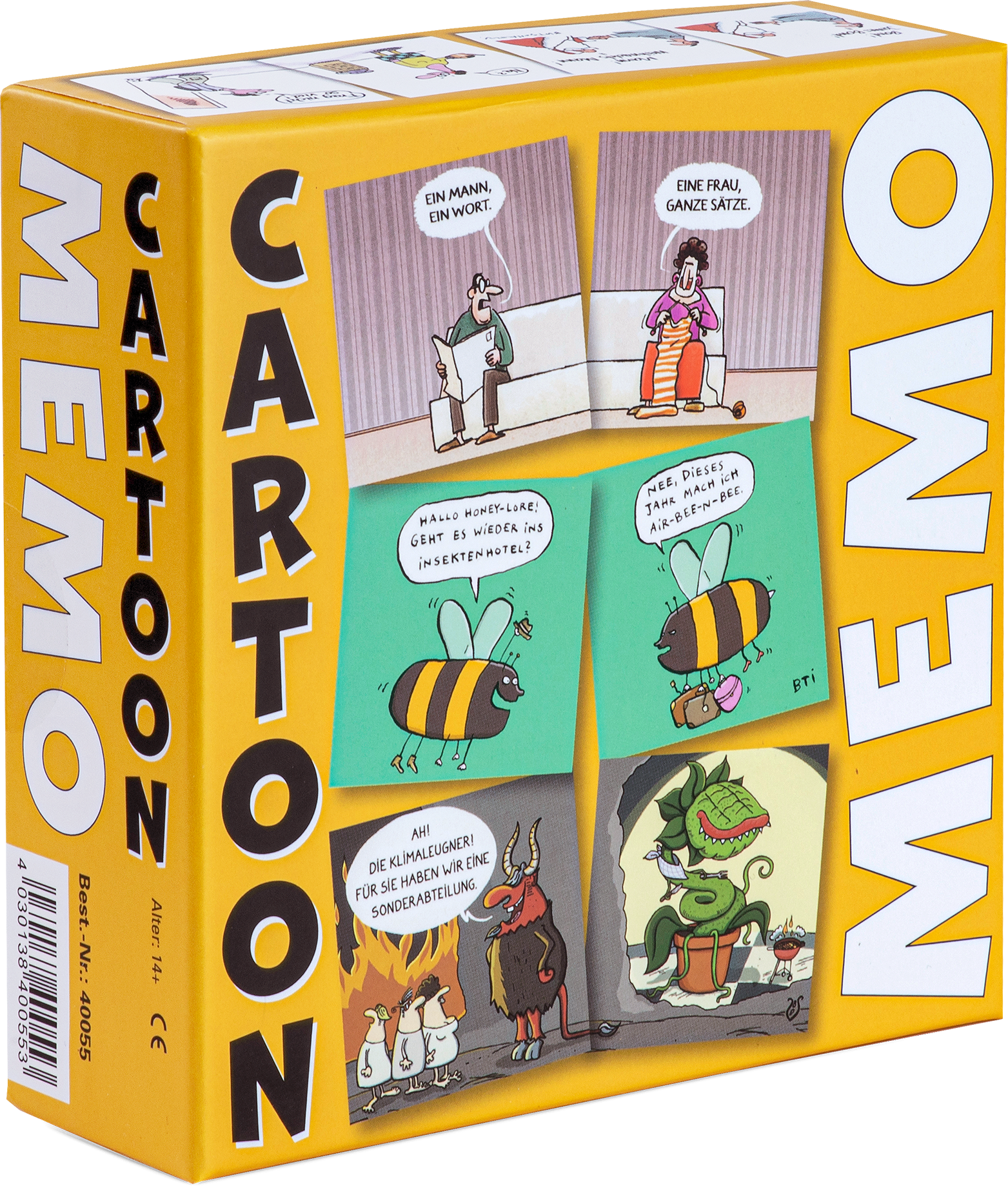 Cartoon Memo - Memorie von Inkognito - MaBe®