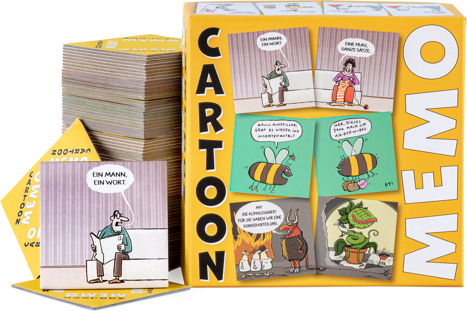 Cartoon Memo - Memorie von Inkognito - MaBe®