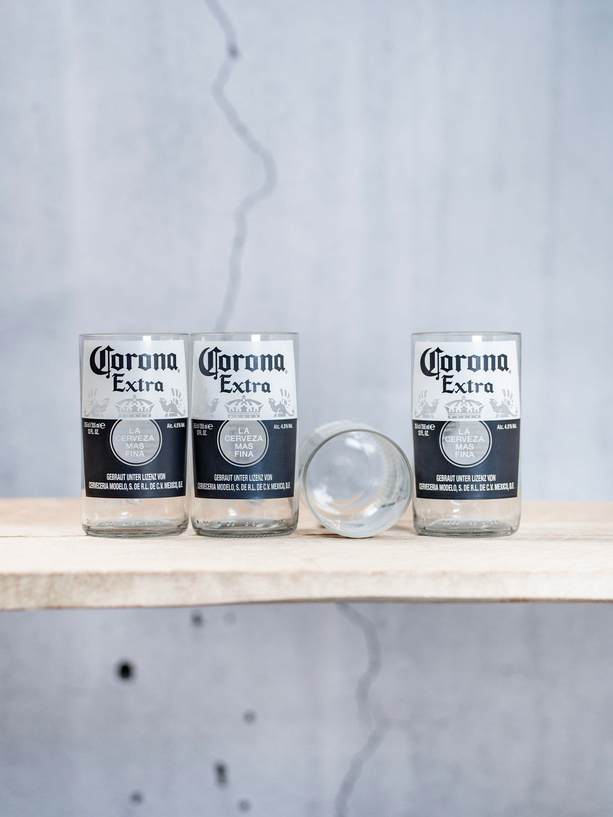 Corona Glas - witzig und einfach anders - MaBe®
