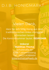 Cremiger leckerer Frühjahrsblüten Honig aus Johannesberg - Imkerei Matthias Thoma - MaBe®