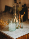 Fledermaus Glas 🦇 oder Vase ? Upcycling aus der Rum Flasche