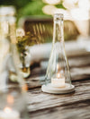 So klein, so nett - Upcycling Windlicht aus der dt. Weinflasche - das Kleinere