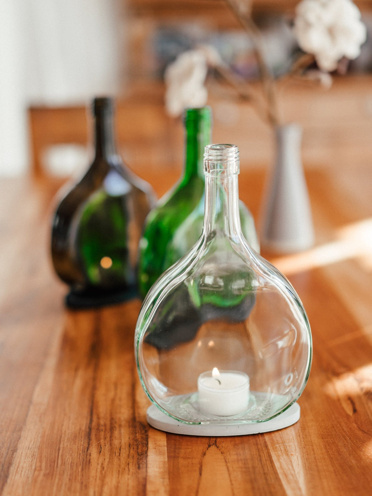DESIGN – WINDLICHT & Vase - ein wunderbares Duo - ein klasse Geschenk - NUR BEI UNS