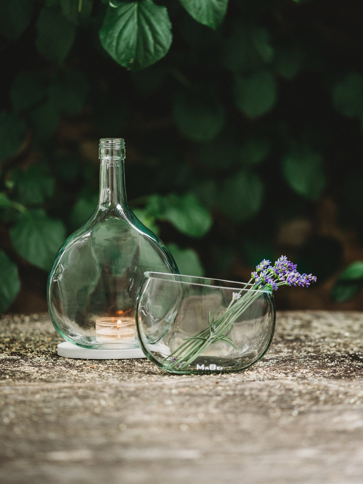 DESIGN – WINDLICHT & Vase - ein wunderbares Duo - ein klasse Geschenk - NUR BEI UNS