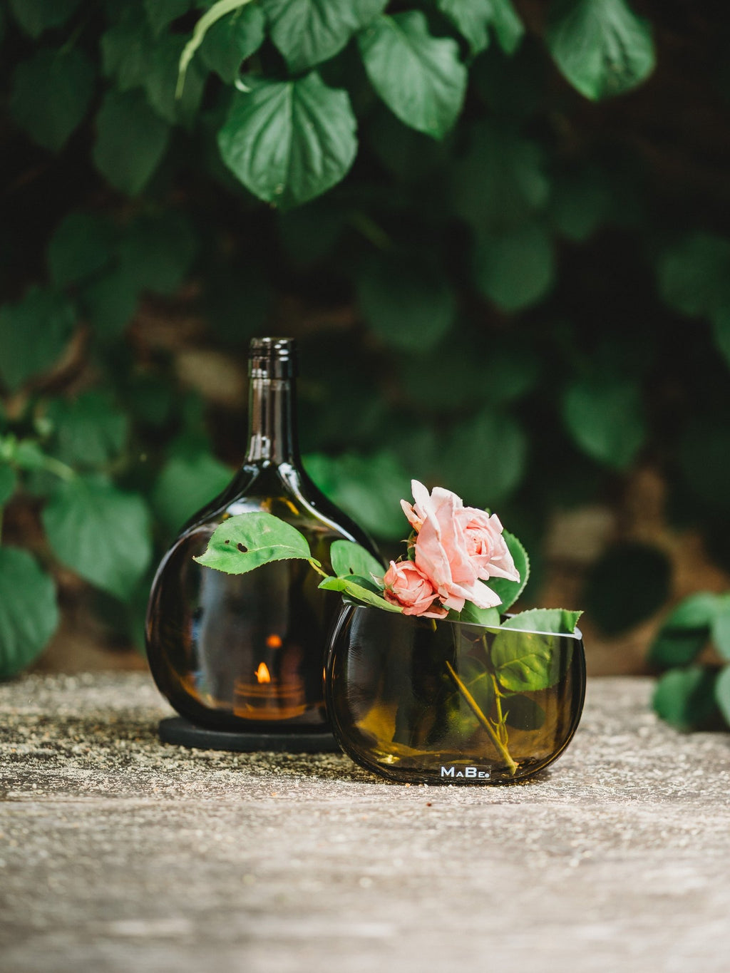DESIGN – WINDLICHT & Vase - ein wunderbares Duo - ein klasse Geschenk - NUR BEI UNS