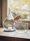 DESIGN – WINDLICHT & Vase aus dem fränkischen Bocksbeutel in transparent - MaBe®