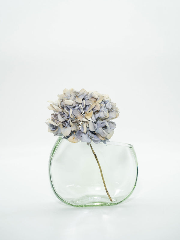DESIGN – WINDLICHT & Vase aus dem fränkischen Bocksbeutel in transparent - MaBe®