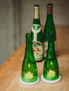 Kleines Windlicht - UNIKAT - ca. 50-70 Jahre alt - tolle Farben